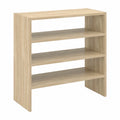 Stapelbare Schuhregale aus Sonoma-Eiche 60x30x30,5 cm - 2er Set