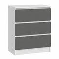 Eleganter AKORD Rollcontainer mit Langlebiger Laminatplatte – Ideal als Nachttisch oder Kommodenschrank zur Aufbewahrung kleiner Gegenstände