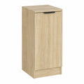 Moderner Schmaler Beistellschrank in Sonoma-Eiche 30x30x70 cm