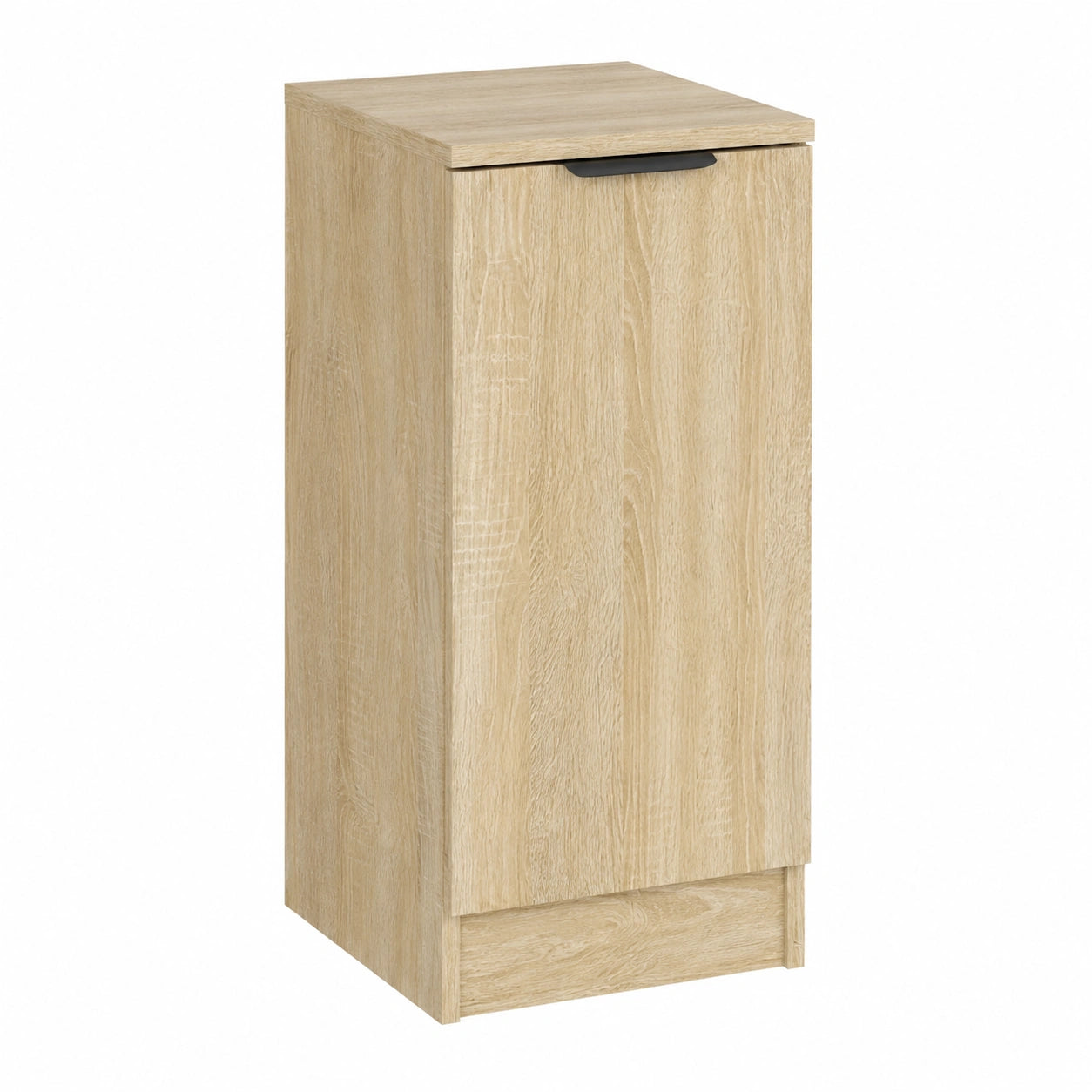 Moderner Schmaler Beistellschrank in Sonoma-Eiche 30x30x70 cm