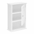 Weißer Relaxdays Badezimmerschrank mit Stauraum, HBT 70x42x16,5 cm